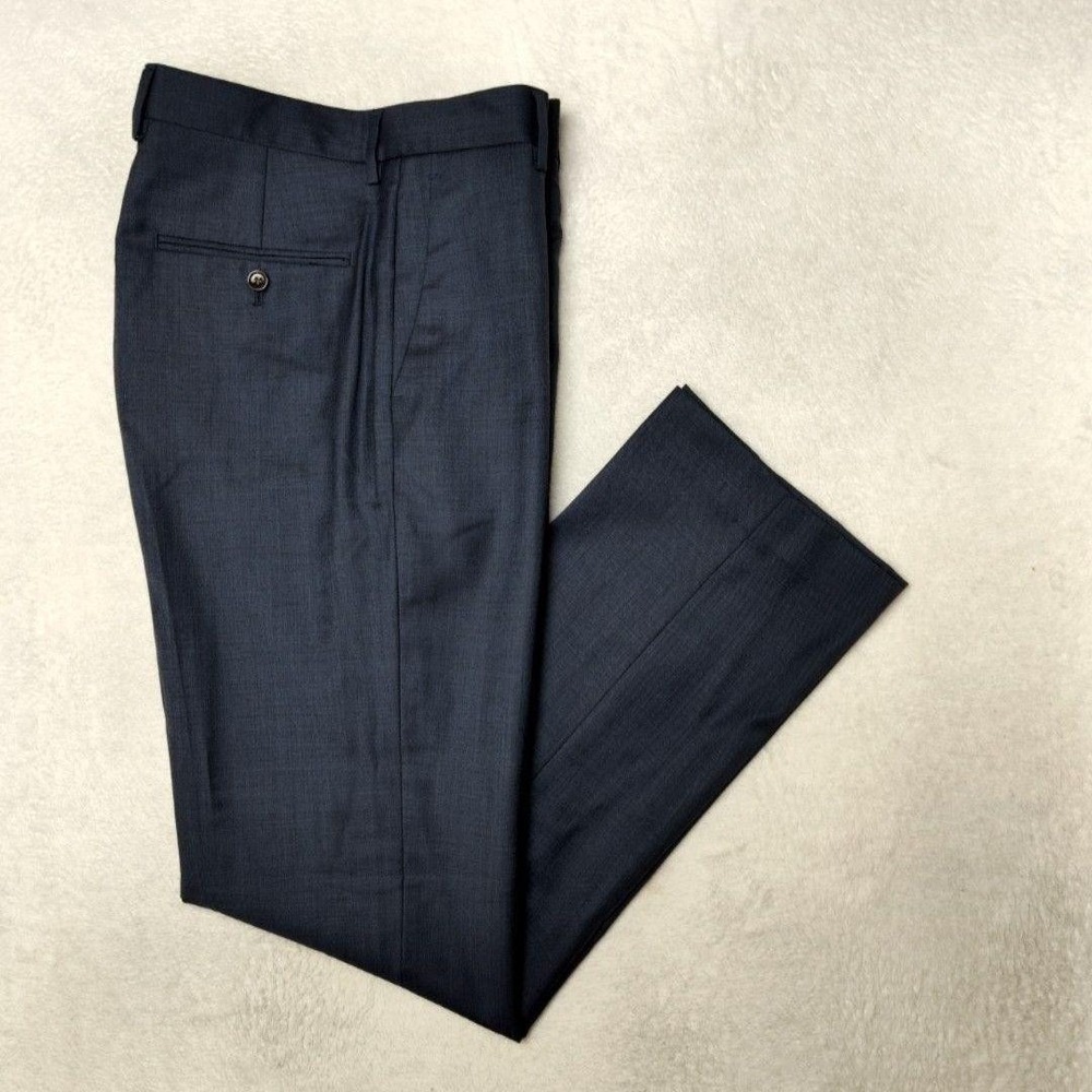 JCrew Pants Mens 32x32 Gray Thompson Tweed Wool Slim Dress Suit‎ Slacks Work